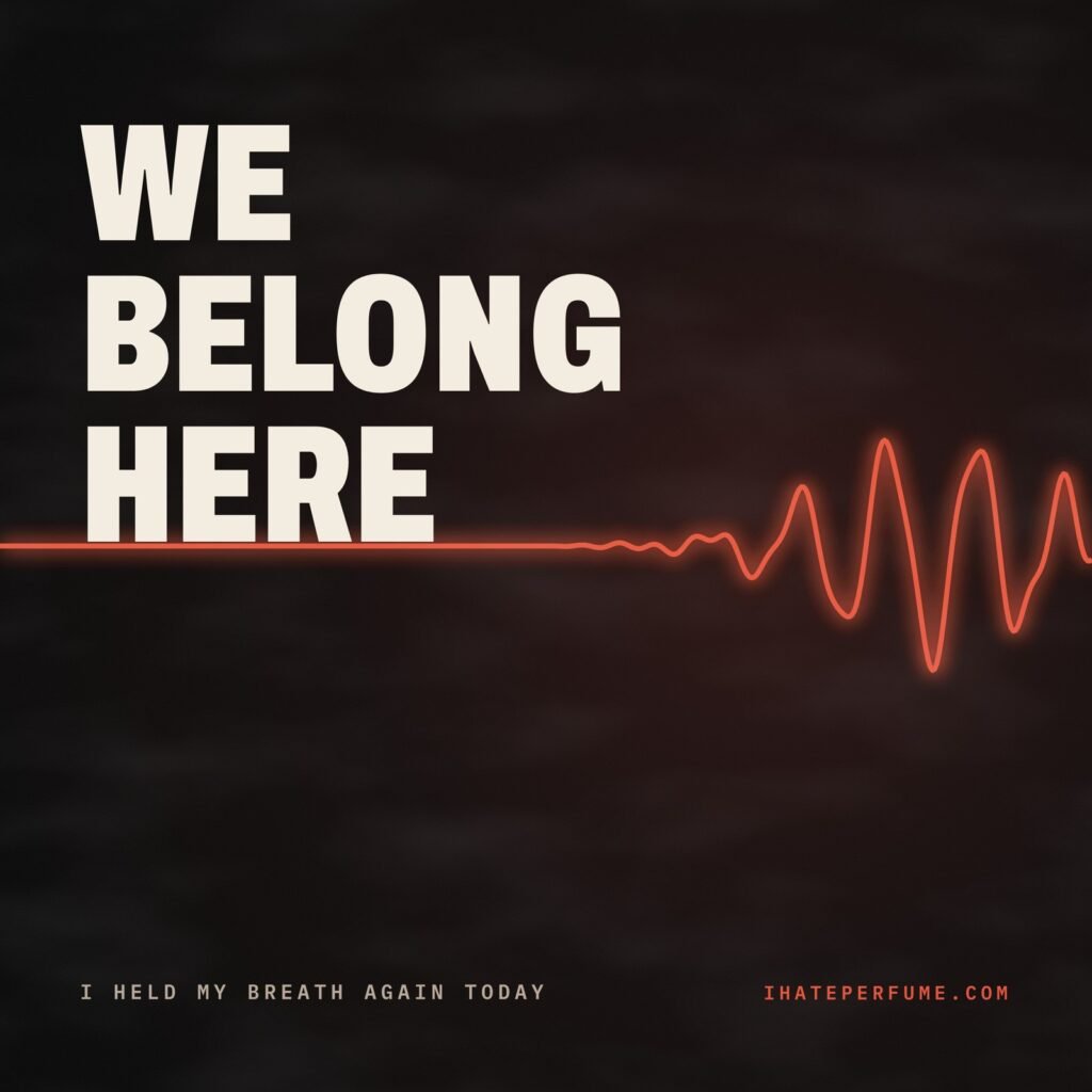 Cover art for We Belong Here